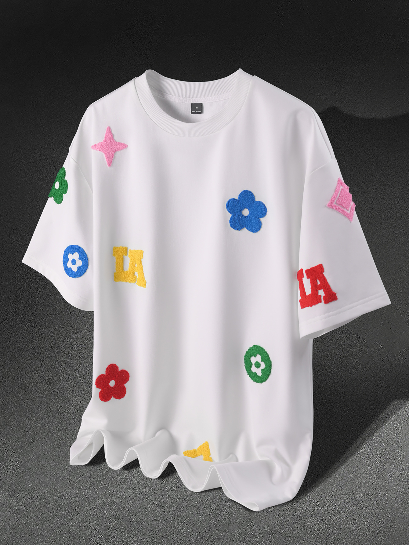 Men's Oversized Y2K Streetwear - Streetwear Brand With Flowers 리뷰 및 가격