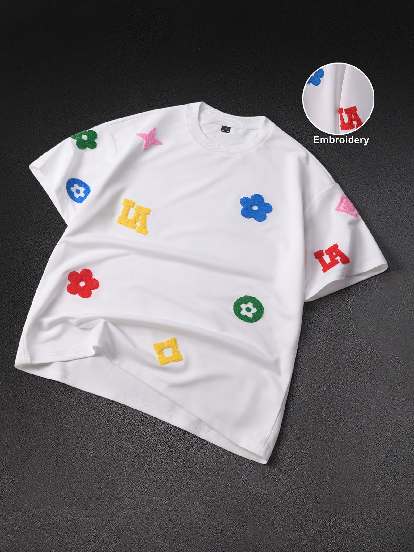Men's Oversized Y2K Streetwear - Streetwear Brand With Flowers 리뷰 및 가격