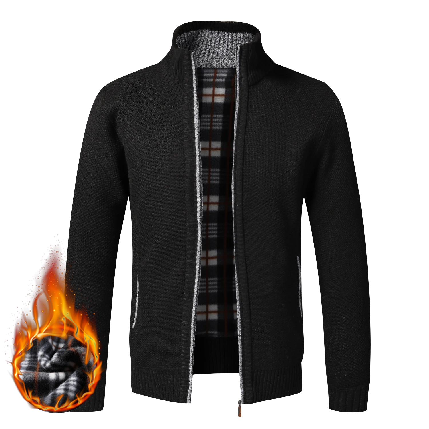 Autumn Winter Warm Cardigan Me - Streetwear Brand Jacket 리뷰 및 가격
