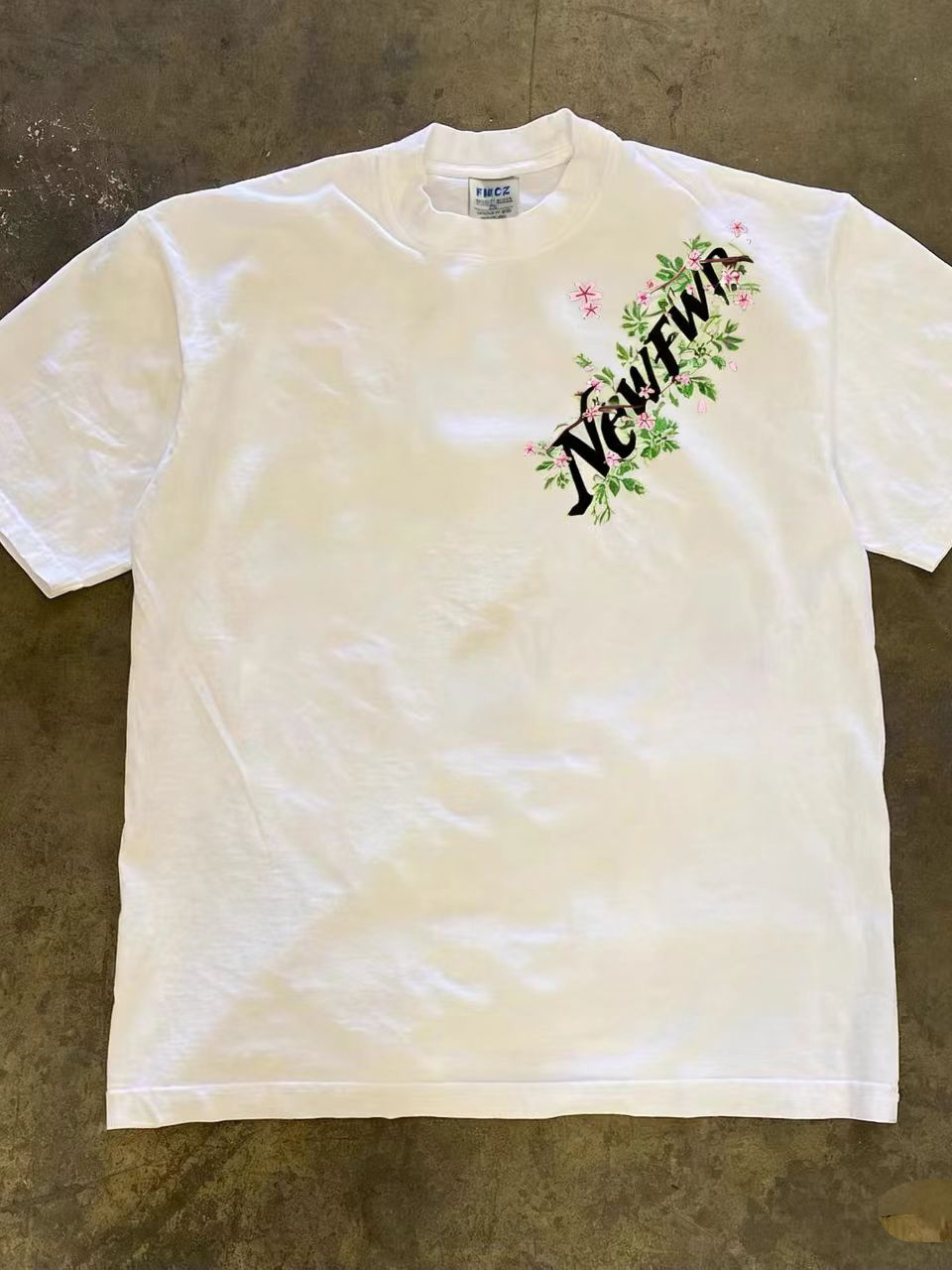 American Style Floral Print Pu - Streetwear Brand With Flowers 리뷰 및 가격