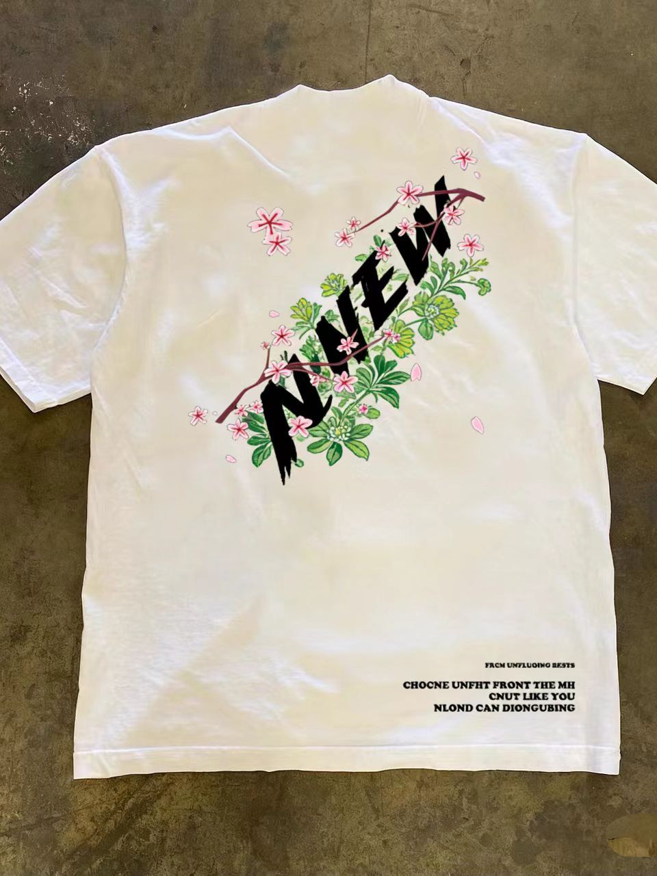 American Style Floral Print Pu - Streetwear Brand With Flowers 리뷰 및 가격