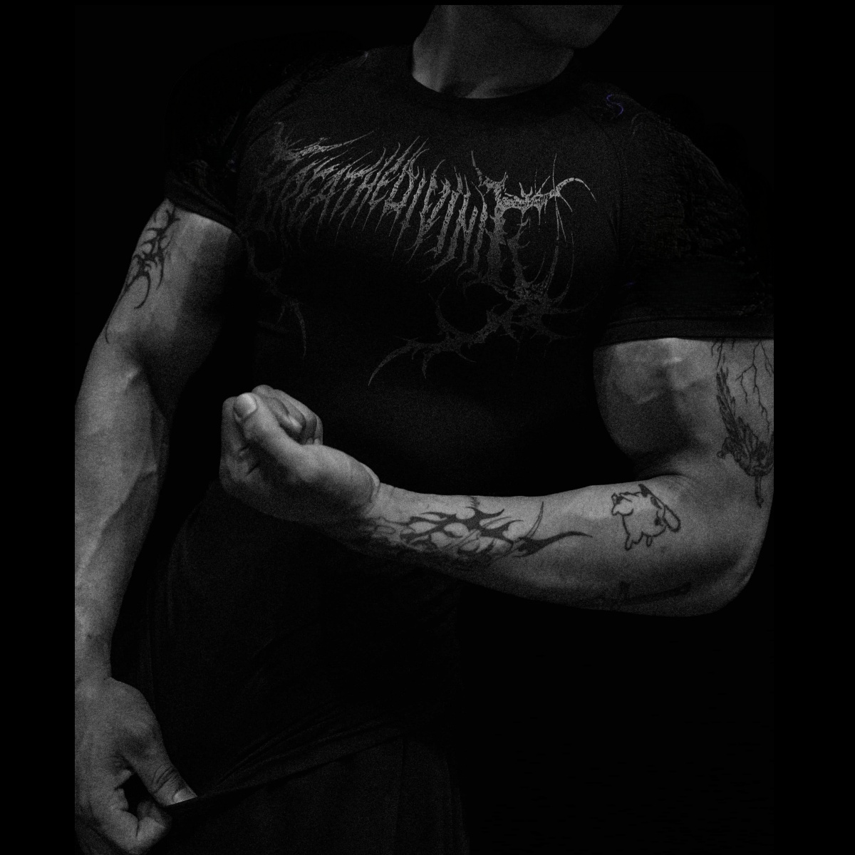 Blue Font Gym Knight Dark Wind - Streetwear Brand Fonts 리뷰 및 가격