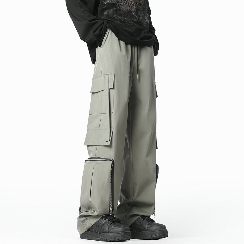 Fashion Men Cargo Pants Loose  - Streetwear Brand 리뷰 및 가격