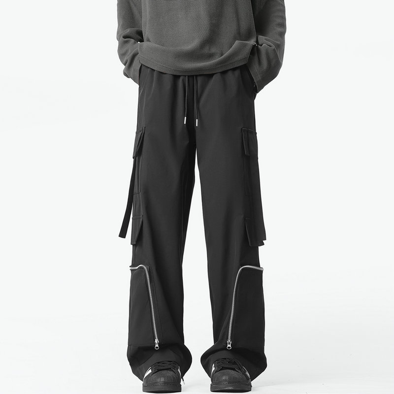 Fashion Men Cargo Pants Loose  - Streetwear Brand 리뷰 및 가격