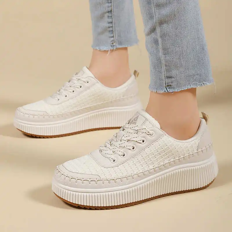 Brown Shoes Woman Flats Autumn - Streetwear Brand Store 리뷰 및 가격