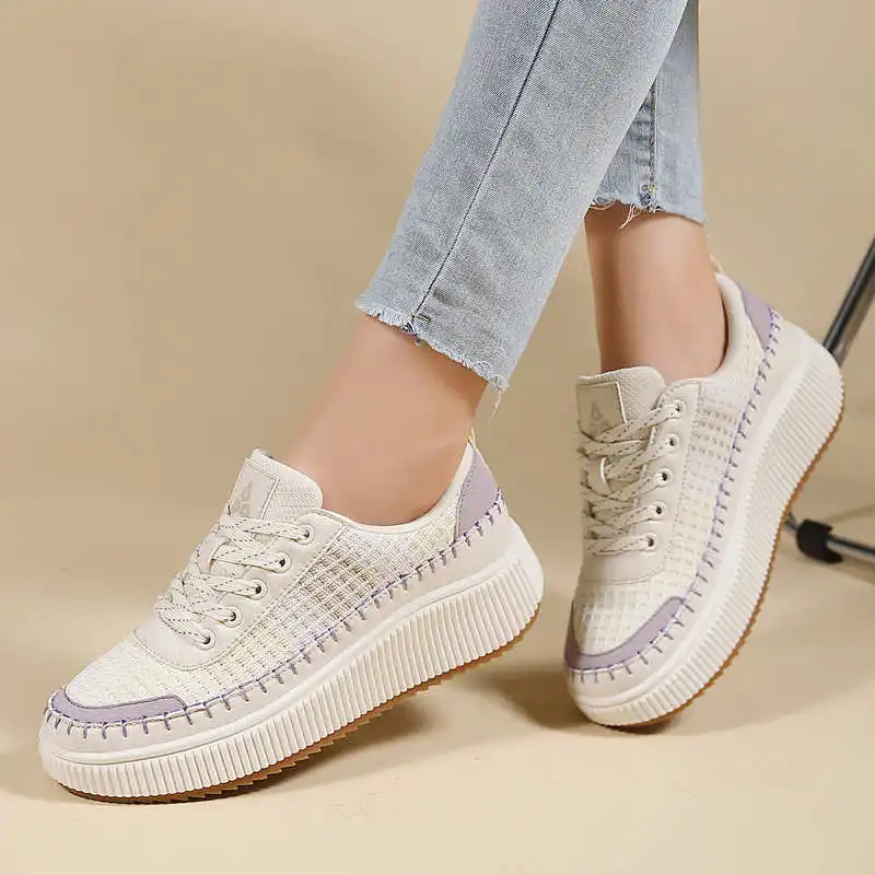 Brown Shoes Woman Flats Autumn - Streetwear Brand Store 리뷰 및 가격