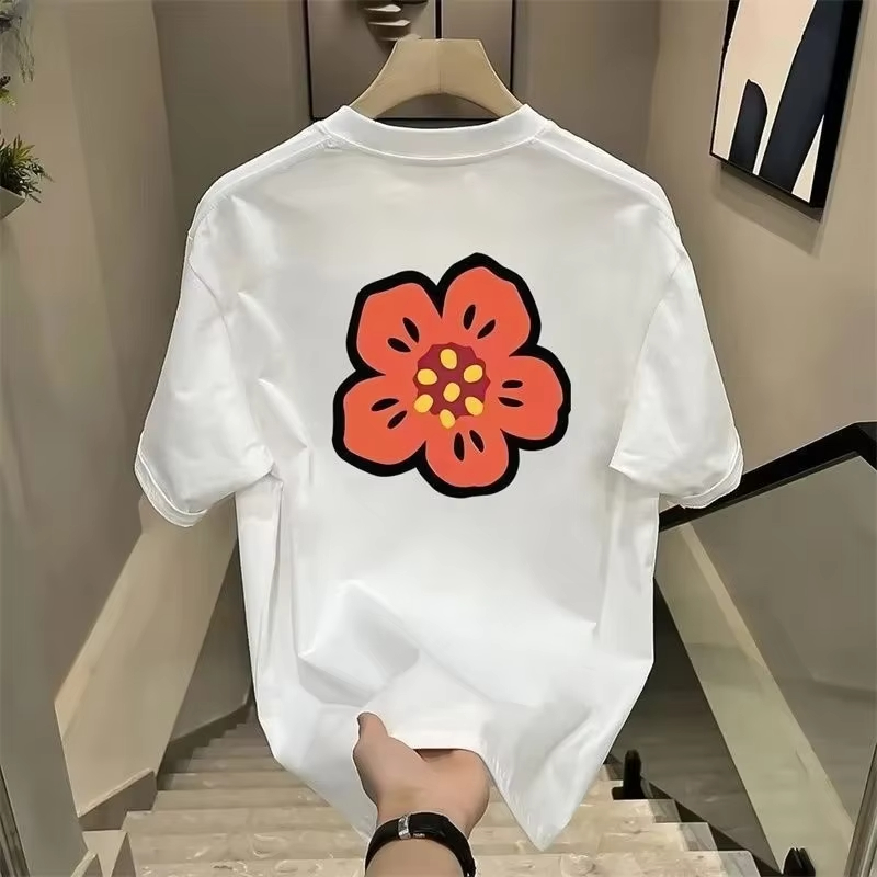 2026 Cartoon Flower T-Shirt Me - Streetwear Brand With Flowers 리뷰 및 가격