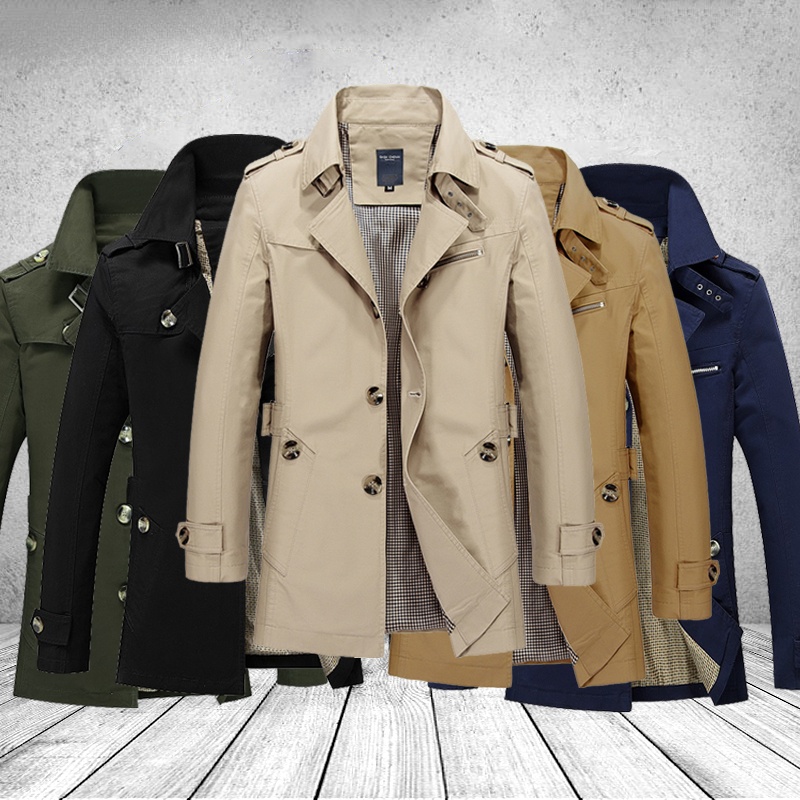 Fashion Men Trench Jackets Bra - Streetwear Brand Jacket 리뷰 및 가격