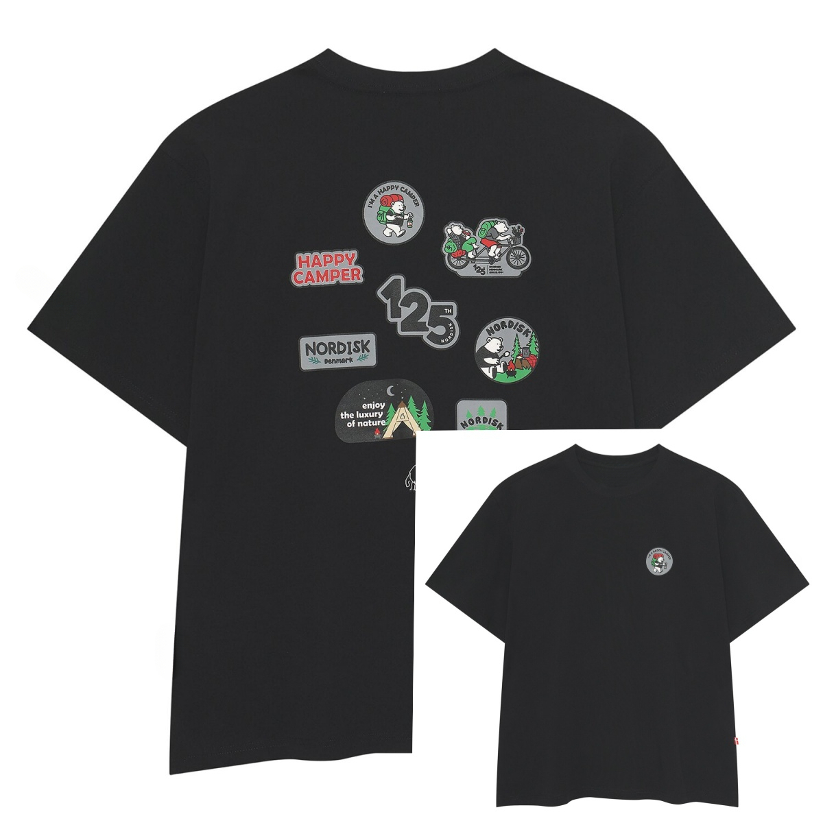 Black Classic Outdoor Camping  - Streetwear Brand Graphics 리뷰 및 가격