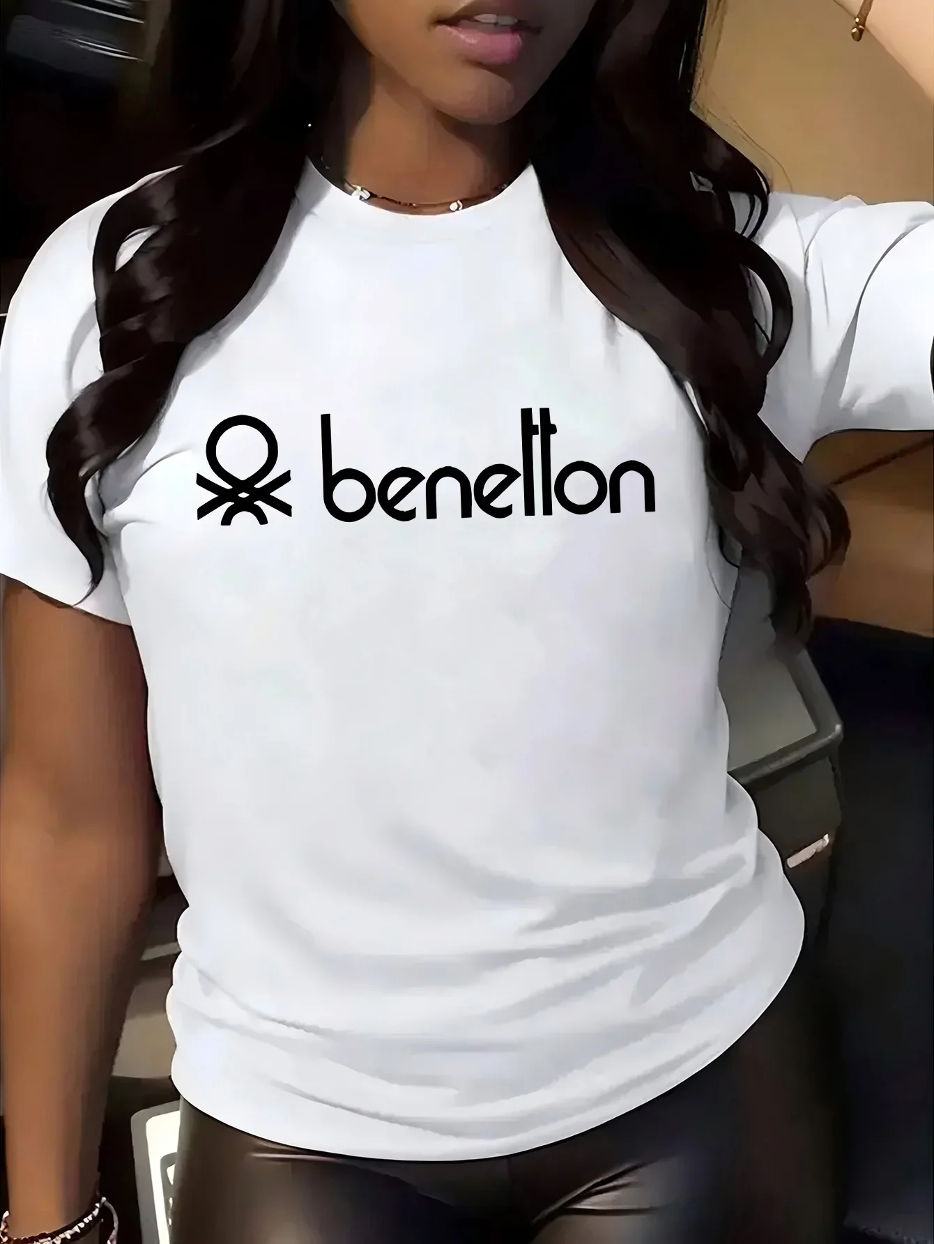 Benelton Graphic Print Women'S - Streetwear Brand Graphics 리뷰 및 가격