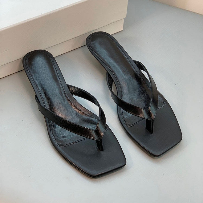 Luxury Brand Leather Heeled Fl - Streetwear Brand 리뷰 및 가격