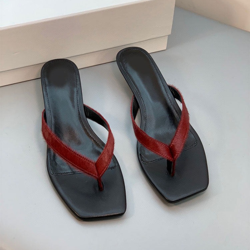 Luxury Brand Leather Heeled Fl - Streetwear Brand 리뷰 및 가격