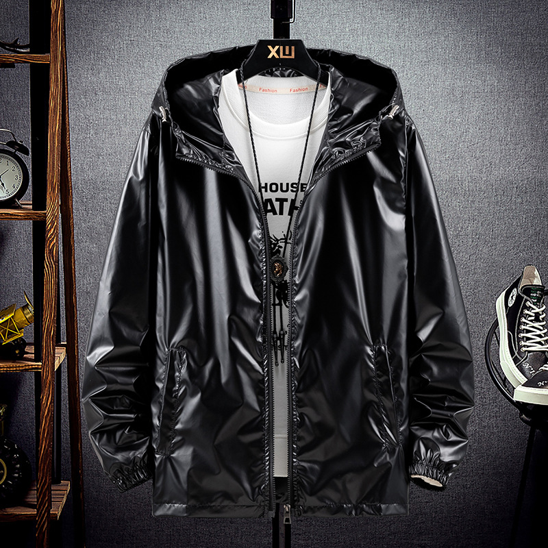 Spring and Autumn Shiny jacket - Streetwear Brand Jacket 리뷰 및 가격