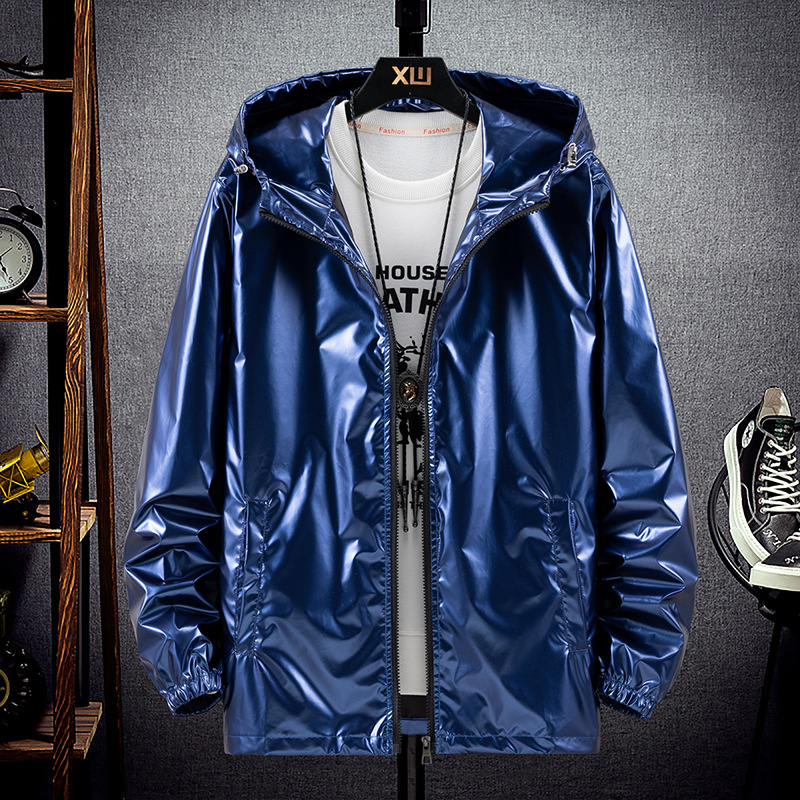 Spring and Autumn Shiny jacket - Streetwear Brand Jacket 리뷰 및 가격