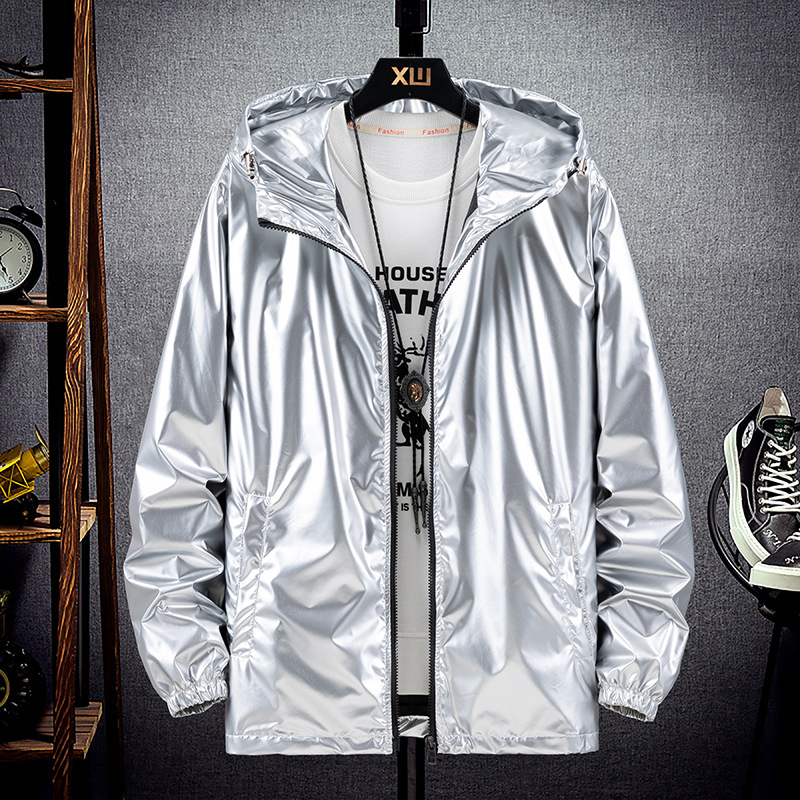 Spring and Autumn Shiny jacket - Streetwear Brand Jacket 리뷰 및 가격